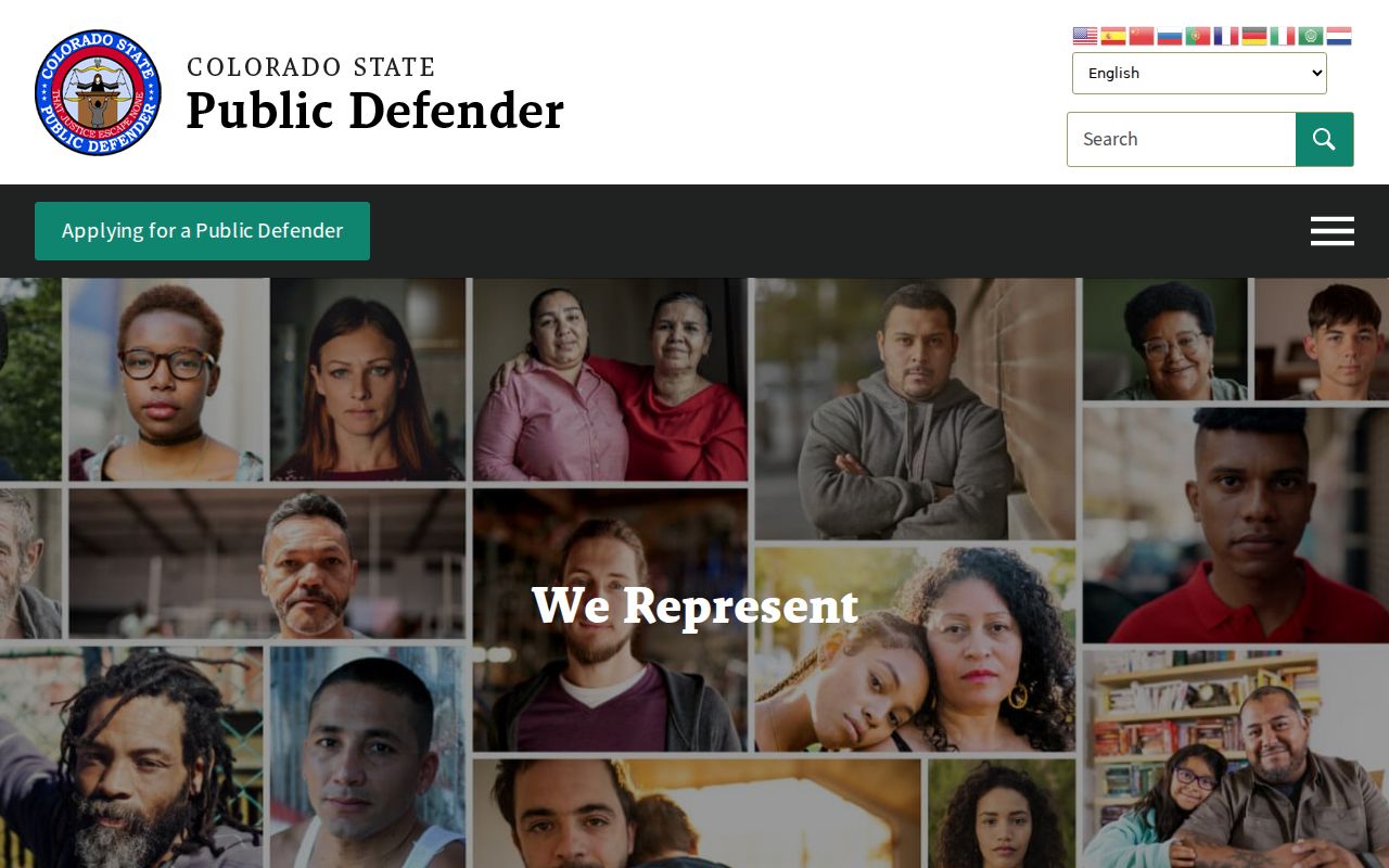 Colorado State Public Defender office locator