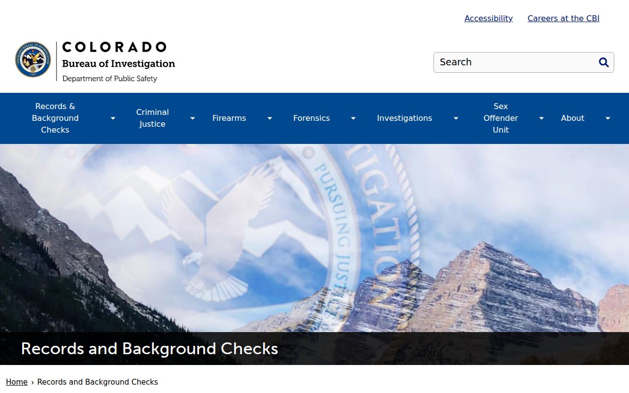 CBI fingerprint services for Rio Blanco County criminal history review